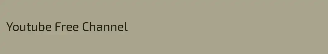 Youtube Free Channel